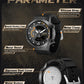 Military Smartwatch - Waterproof 50M, World Time, Countdown, Speed Stopwatch