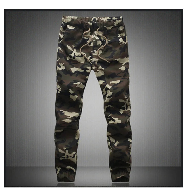 Camouflage Military Jogger Pants