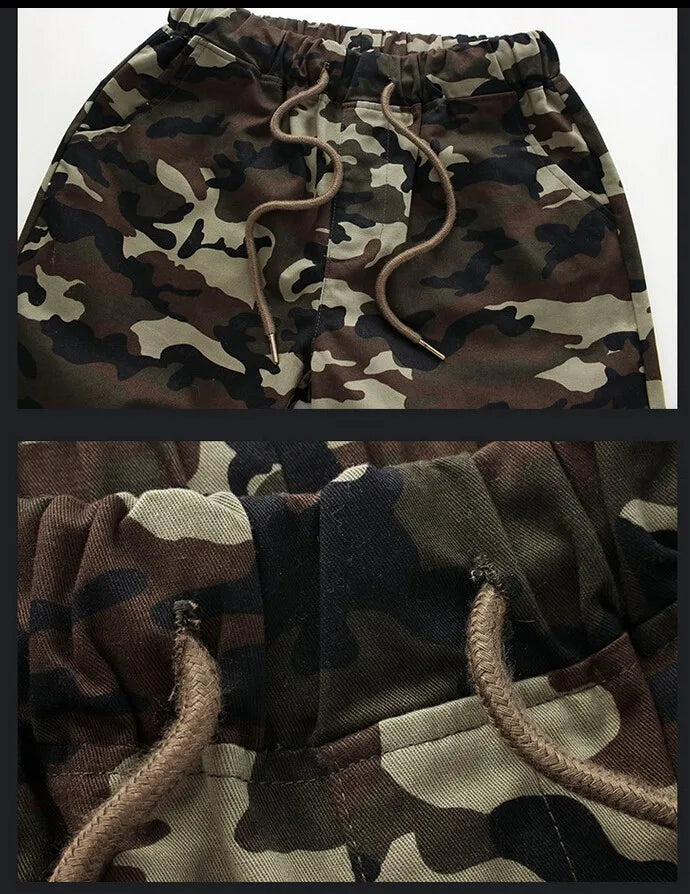 Camouflage Military Jogger Pants