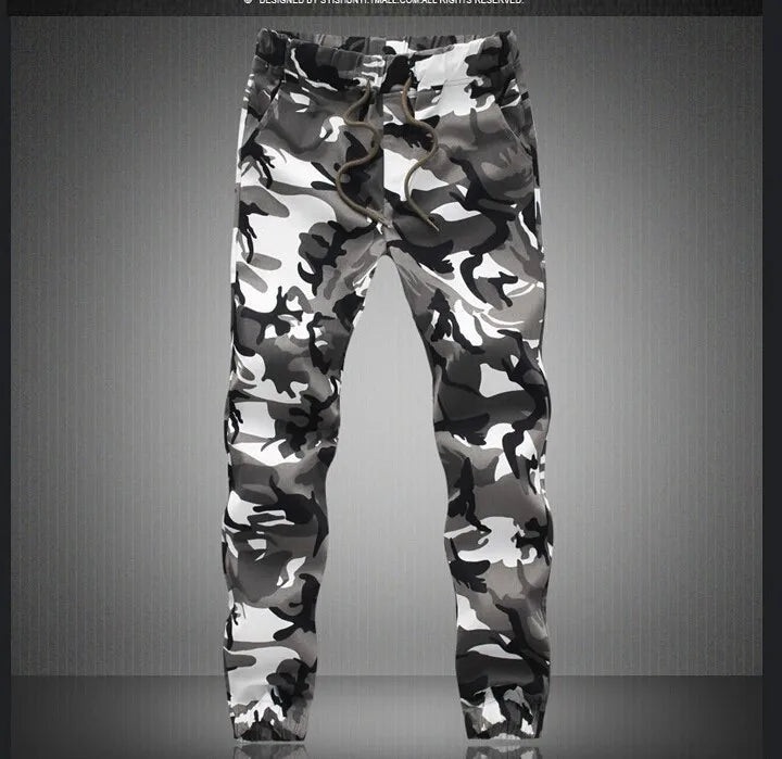 Camouflage Military Jogger Pants