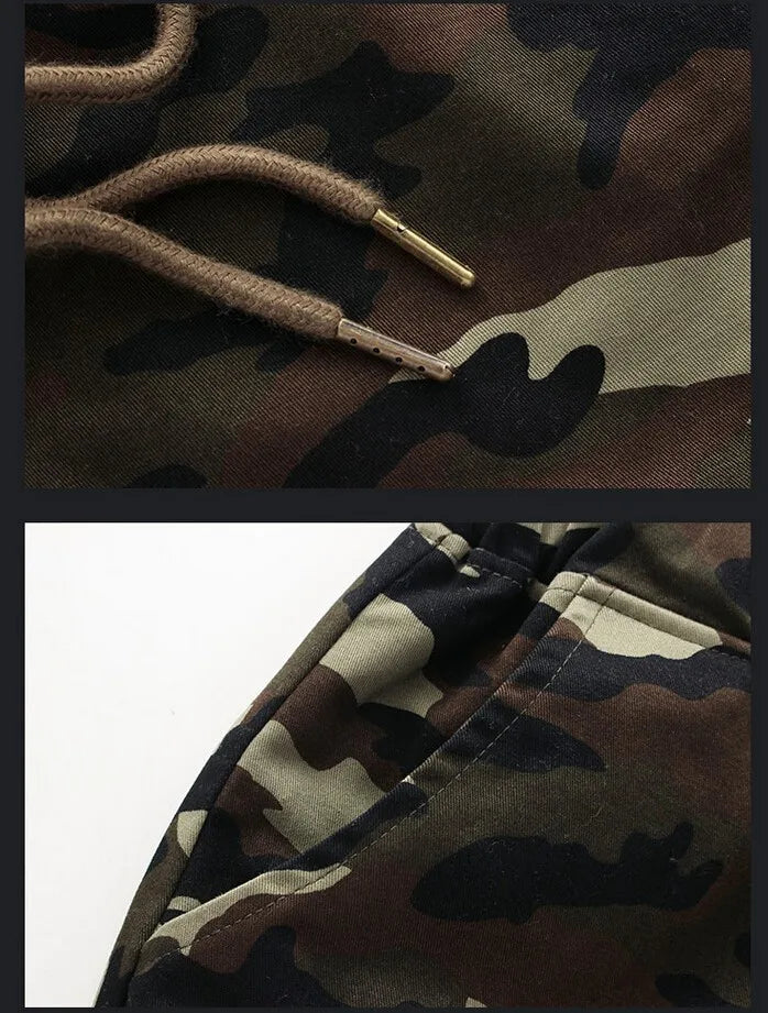 Camouflage Military Jogger Pants