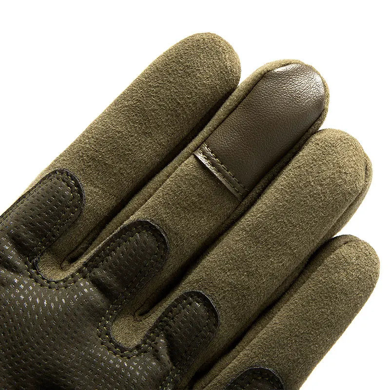 Tactical Full-Finger Shooting Gloves – Touchscreen Compatible Military Hunting Gear