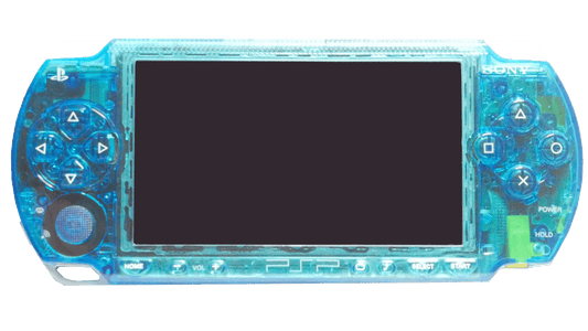 PSP 1000 - BLUE GHOST SHELL
