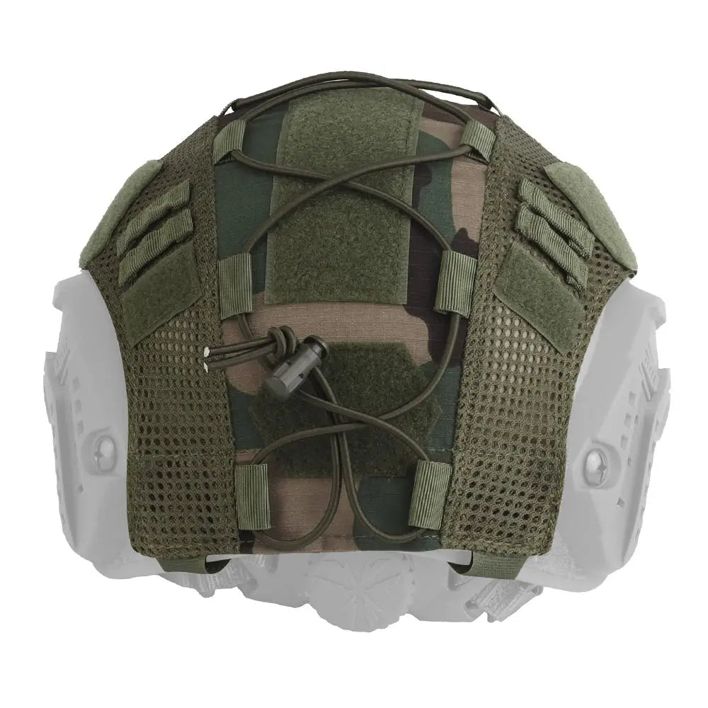 Tactical Helmet Cover for Airsoft & Paintball – High-Cut OPS-Core Design