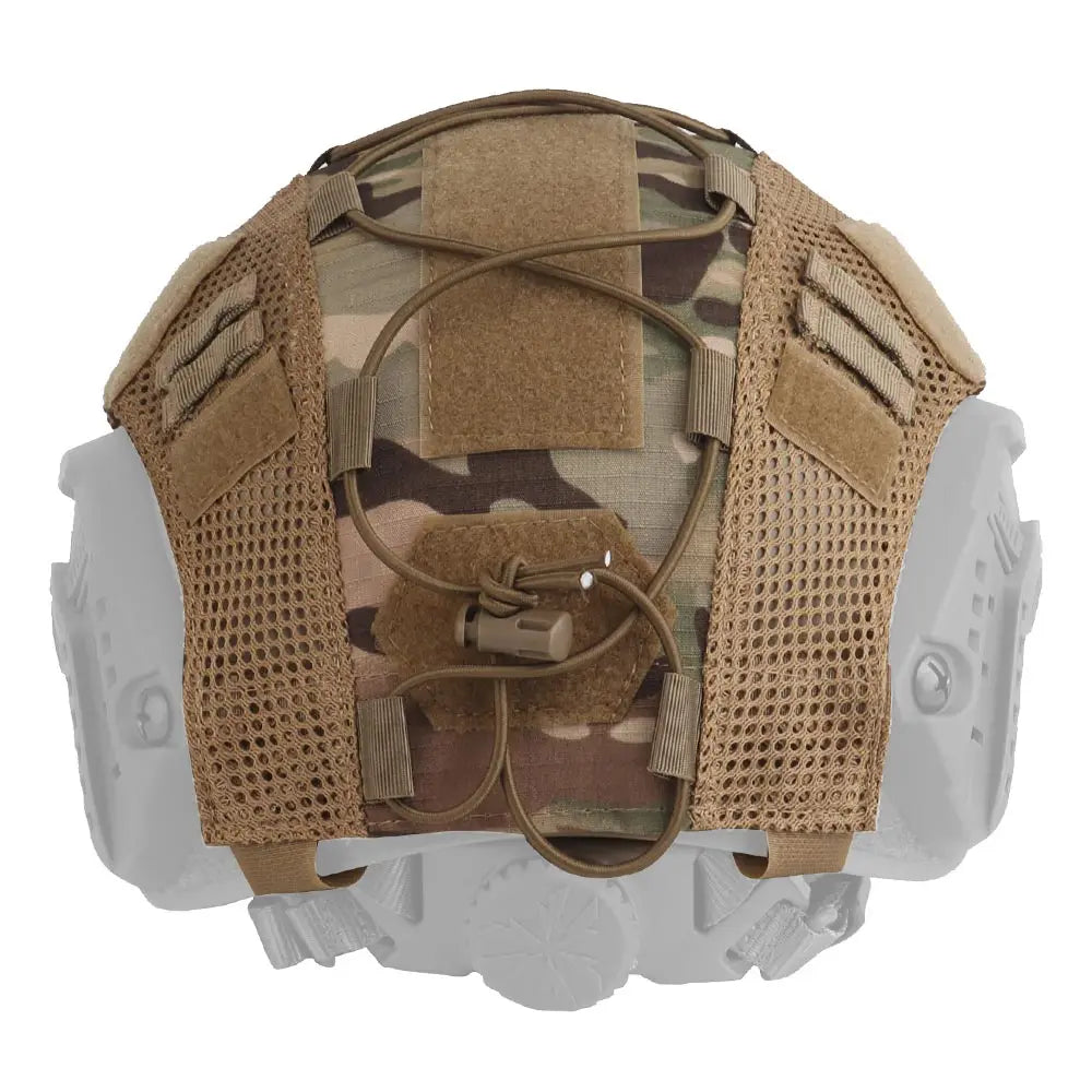 Tactical Helmet Cover for Airsoft & Paintball – High-Cut OPS-Core Design