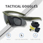 Military Tactical Goggles - Windproof, HD 3-Lens Protection for Airsoft, Motorcycling, and Outdoor Adventures