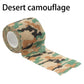 Camouflage Self-Cling Tape – Reusable Camo Wrap for Hunting & Tactical Gear