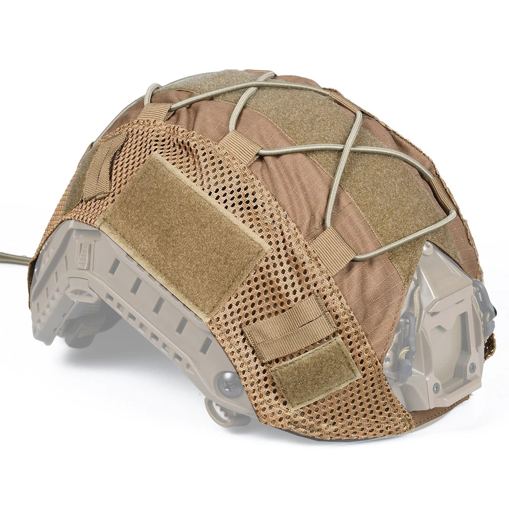 Tactical Helmet Cover for Airsoft & Paintball – High-Cut OPS-Core Design