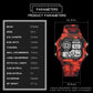 Military Outdoor Digital Watch - Waterproof Multifunctional Tactical Wristwatch for Men