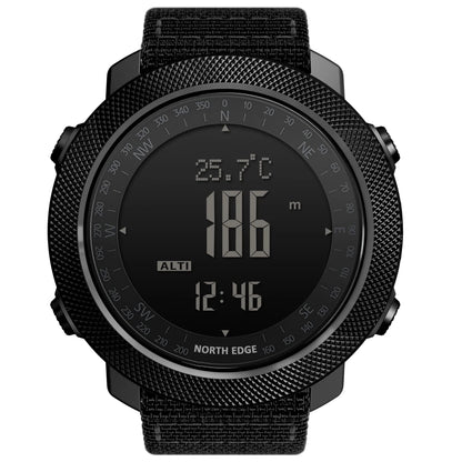 Men’s Sport Digital Watch - Waterproof, Altimeter, Barometer, Compass, and Military Style