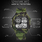 Military Outdoor Digital Watch - Waterproof Multifunctional Tactical Wristwatch for Men