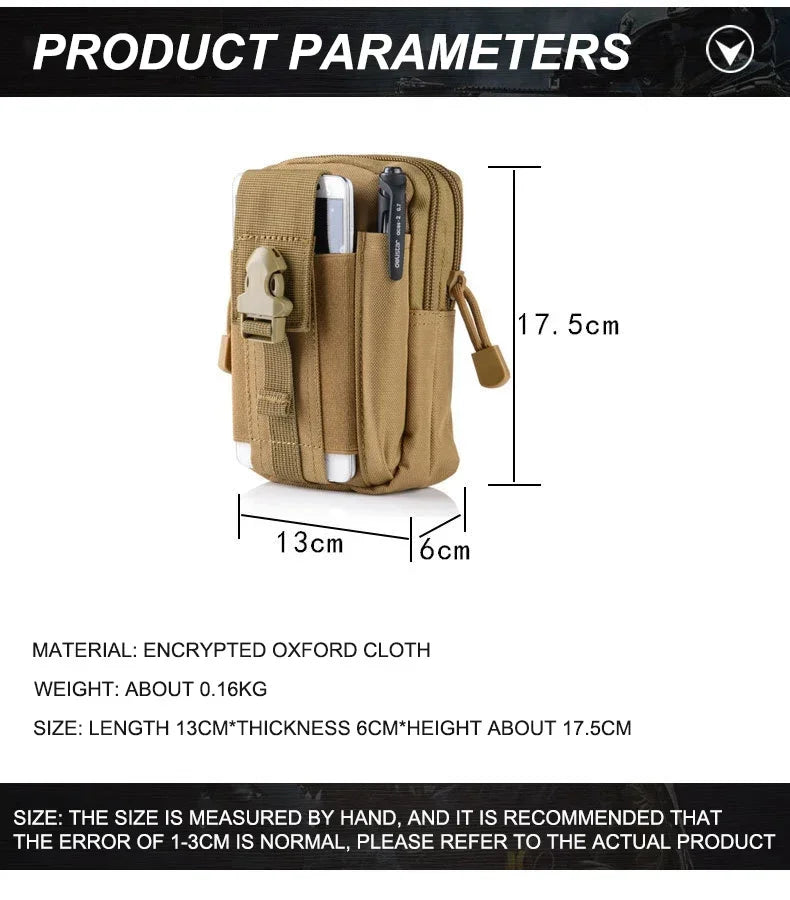 Tactical Leg Bag with Multifunctional Storage