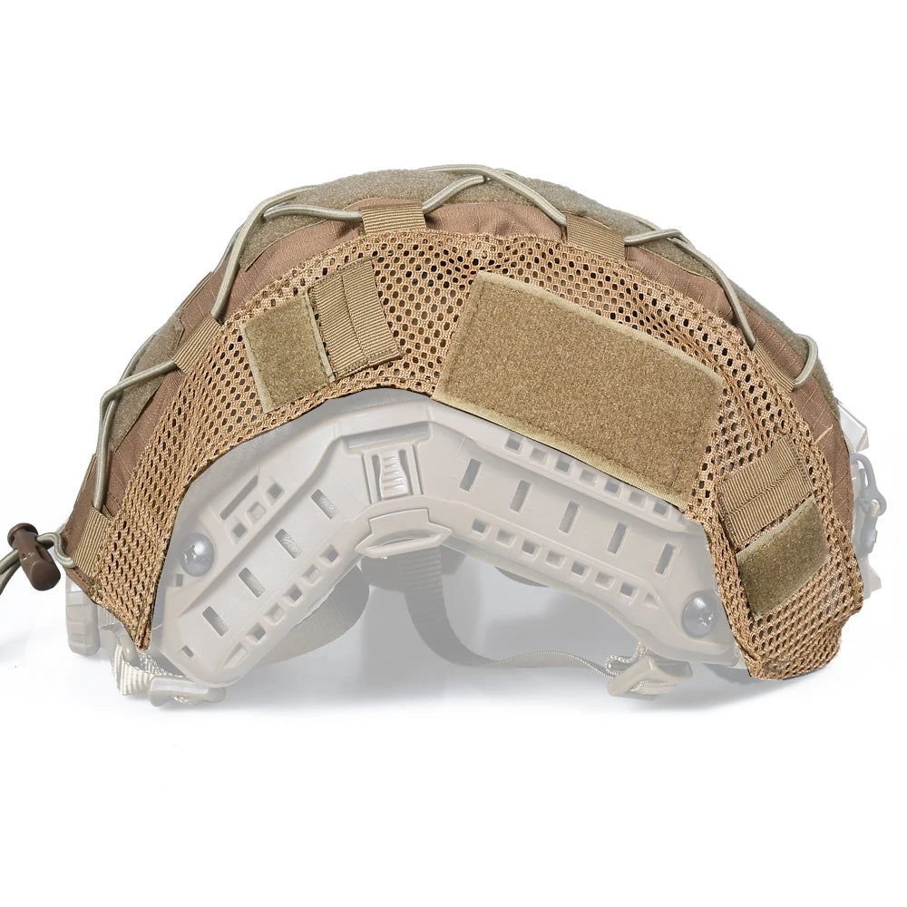 Tactical Helmet Cover for Airsoft & Paintball – High-Cut OPS-Core Design