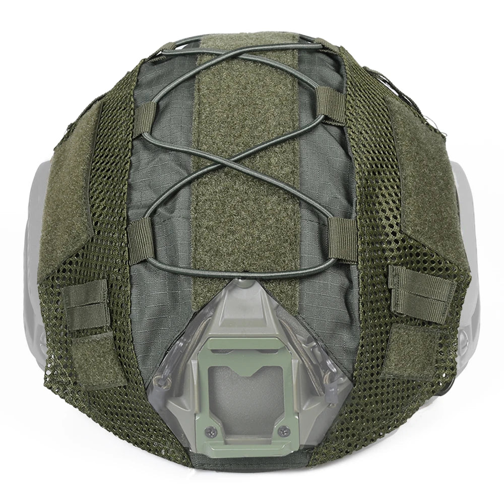 Tactical Helmet Cover for Airsoft & Paintball – High-Cut OPS-Core Design