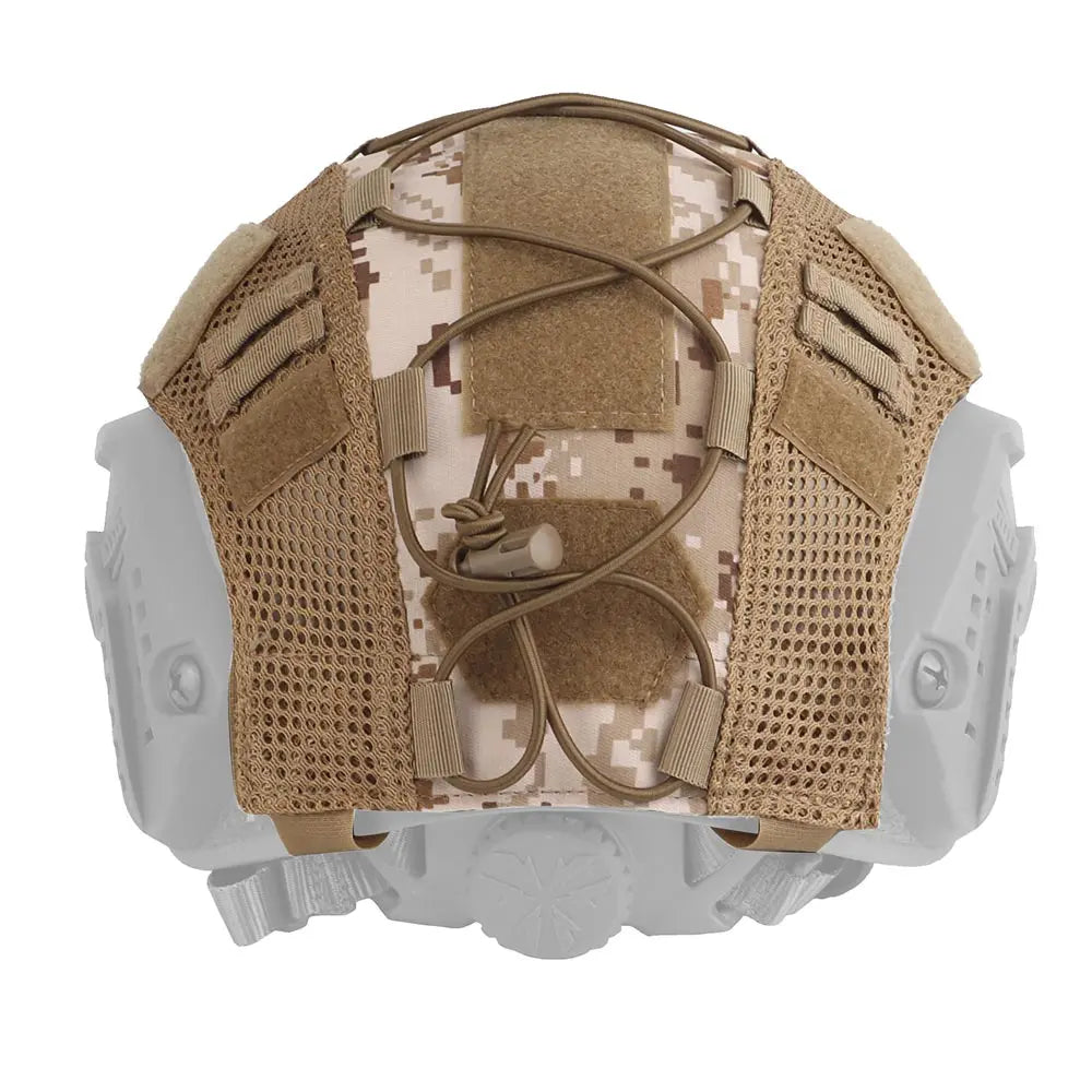 Tactical Helmet Cover for Airsoft & Paintball – High-Cut OPS-Core Design