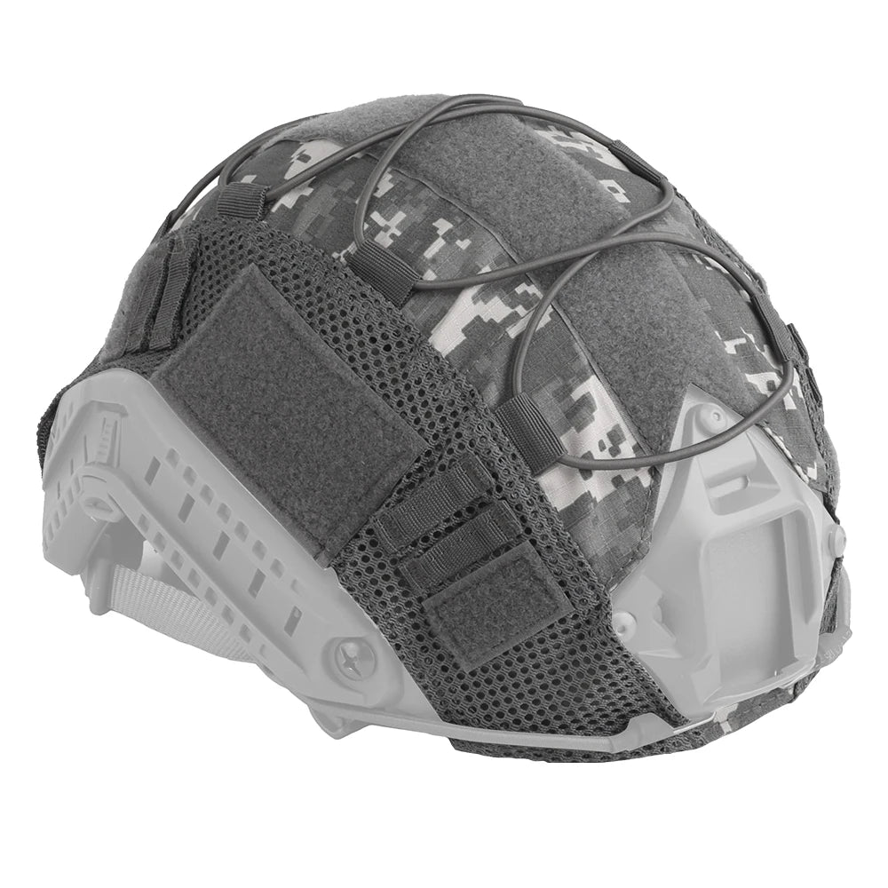 Tactical Helmet Cover for Airsoft & Paintball – High-Cut OPS-Core Design