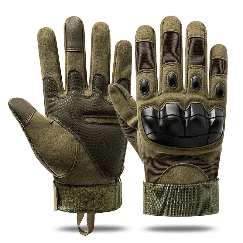 Tactical Full-Finger Shooting Gloves – Touchscreen Compatible Military Hunting Gear