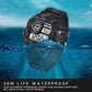 Military Outdoor Digital Watch - Waterproof Multifunctional Tactical Wristwatch for Men