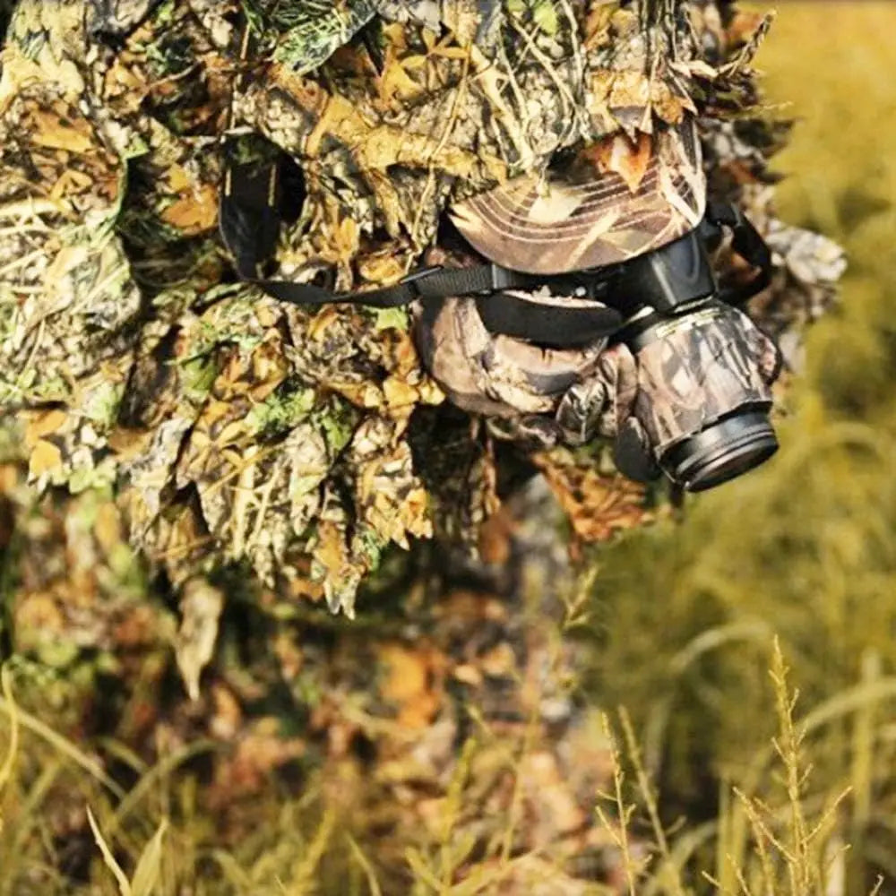 3D Leafy Bionic Ghillie Suit – Unisex Camouflage Hunting & Tactical Combat Clothing