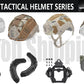 Tactical Helmet Cover for Airsoft & Paintball – High-Cut OPS-Core Design