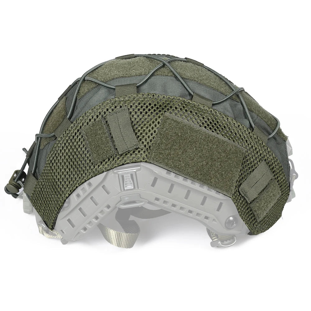 Tactical Helmet Cover for Airsoft & Paintball – High-Cut OPS-Core Design