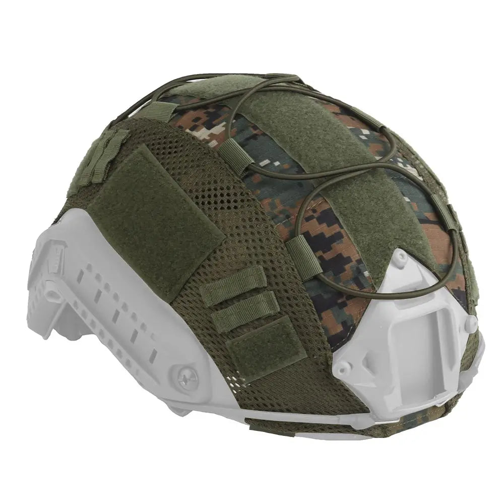 Tactical Helmet Cover for Airsoft & Paintball – High-Cut OPS-Core Design