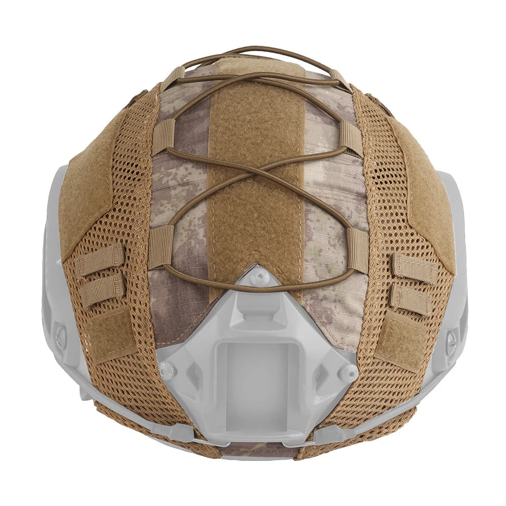 Tactical Helmet Cover for Airsoft & Paintball – High-Cut OPS-Core Design