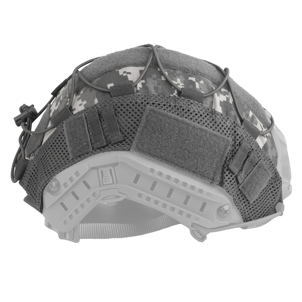 Tactical Helmet Cover for Airsoft & Paintball – High-Cut OPS-Core Design