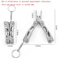 Multi-Tool Pocket Knife & Pliers - Tactical Folding Survival Gear for Outdoor Hunting & Repairs