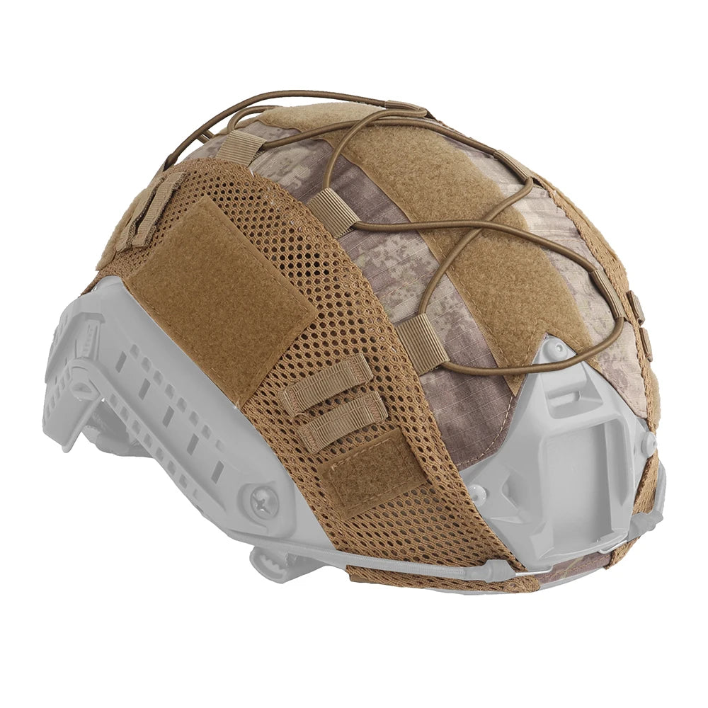 Tactical Helmet Cover for Airsoft & Paintball – High-Cut OPS-Core Design