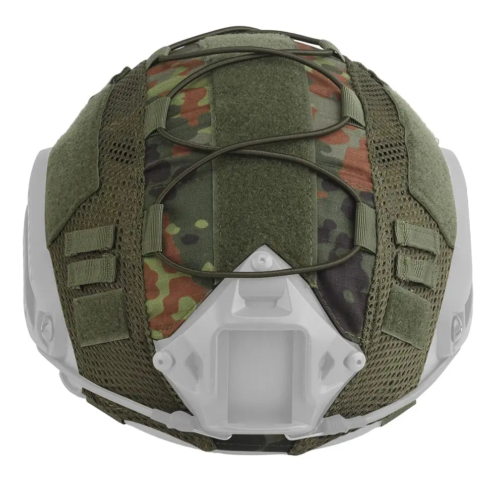 Tactical Helmet Cover for Airsoft & Paintball – High-Cut OPS-Core Design