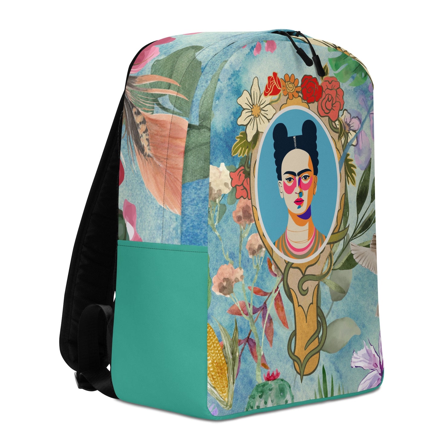 Frida Kahlo aquarela - Backpack