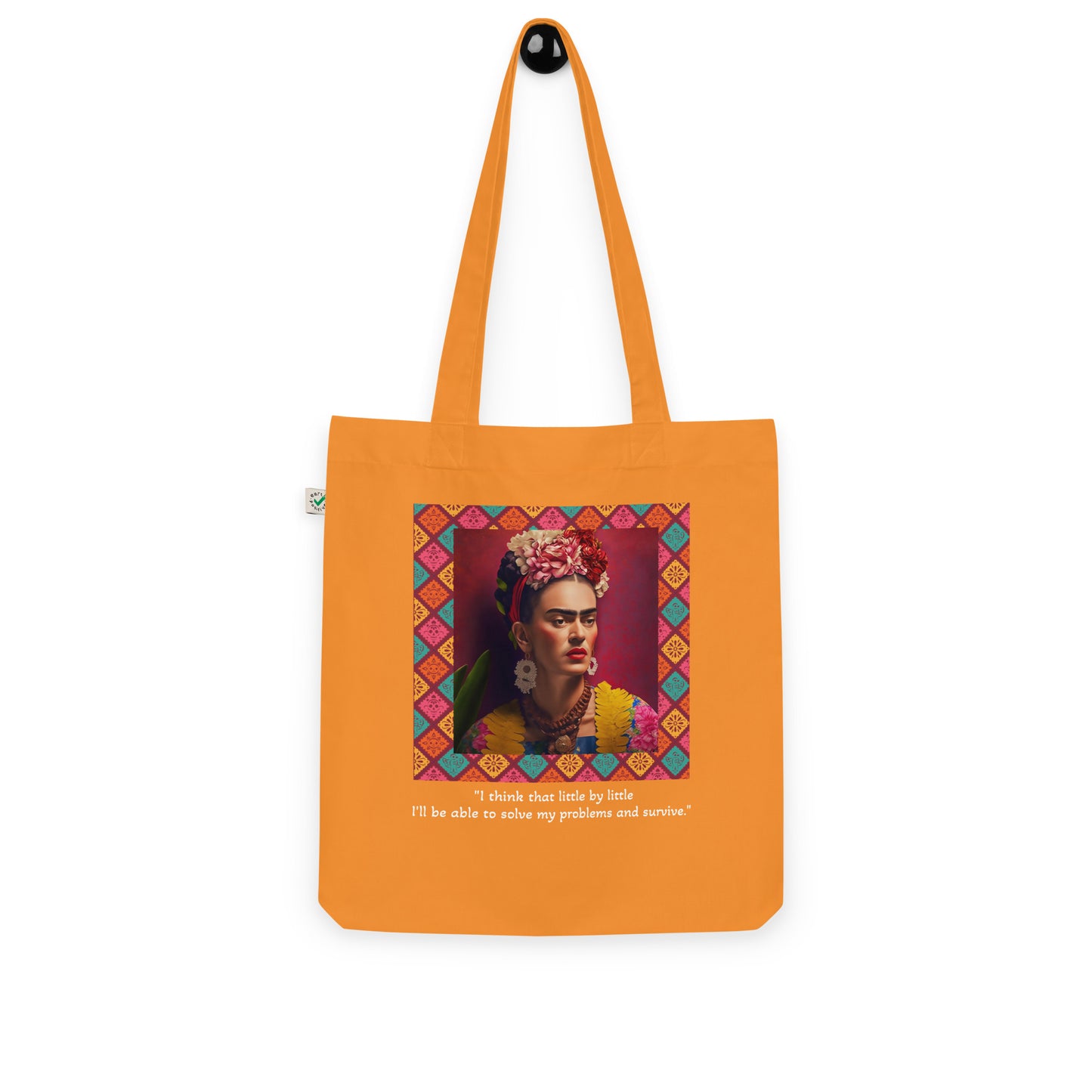 Frida Kahlo - Organic fashion bag